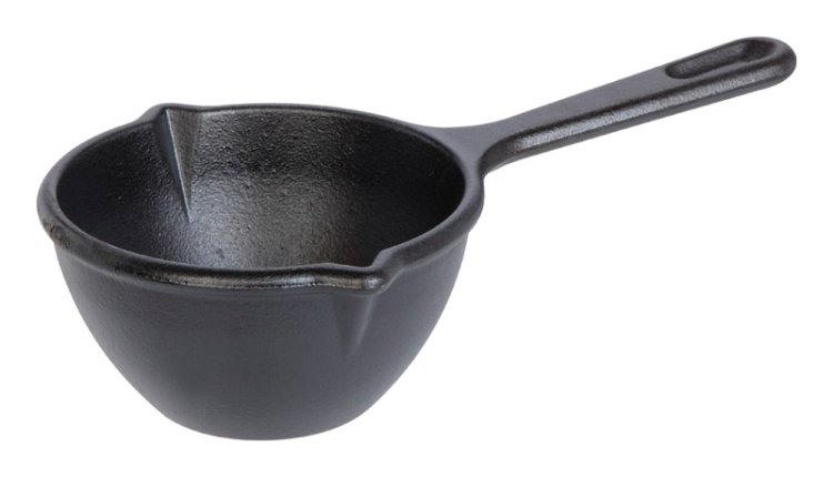 (image for) Logic Cast Iron Pot 5 in. 15 ounces Black