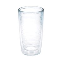 (image for) Tervis 16 oz Clear BPA Free Tumbler
