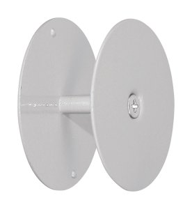 (image for) Gray Steel Hole Filler Plate 1 pk