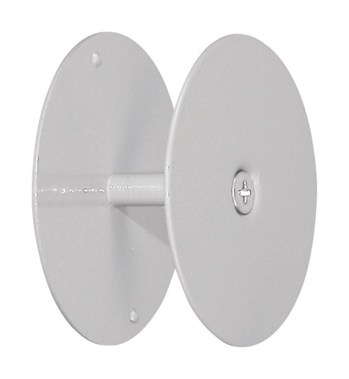 (image for) Gray Steel Hole Filler Plate 1 pk