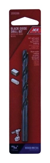 (image for) 19/64 in. x 4-3/8 in. L High Speed Steel Drill Bit 1 pc.