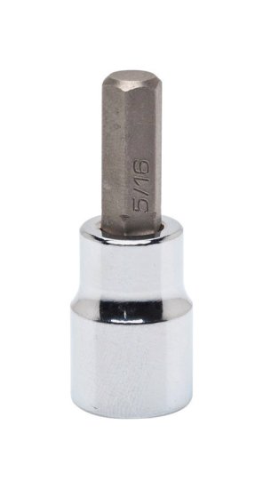 (image for) 5/16 in. x 3/8 in. drive SAE 6 Point Standard Hex Bit S