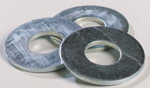 (image for) Zinc-Plated Steel 1 in. USS Flat Washer 130 pk