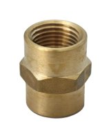 (image for) 1/2 in. FPT x 1/4 in. Dia. FPT Brass Reducing Coupling