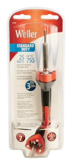 (image for) Corded Soldering Iron Kit 25 watt Orange 1 pk