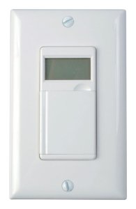 (image for) In-Wall 7 Day Digital Timer White