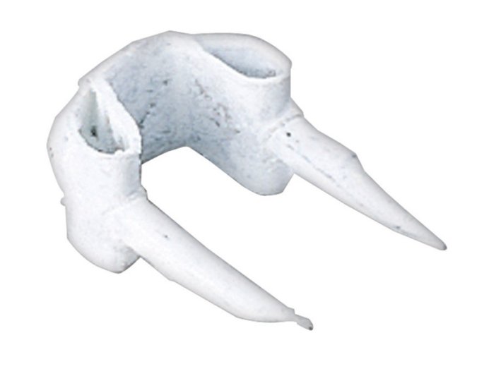 (image for) 1/8 in. W Steel Insulated Cable Staple 40 pk