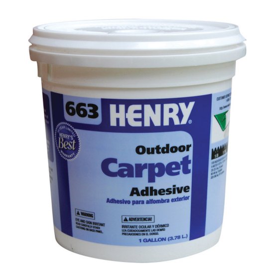 (image for) Henry 663 Outdoor Carpet High Strength Paste Adhesive 1 gal