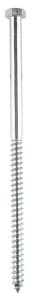 (image for) 3/8 in. x 8 in. L Hex Zinc-Plated Steel Lag Screw 50 pk