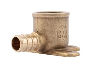 (image for) 1/2 in. PEX Barb x 1/2 in. Dia. FPT Drop-Ear Elbow