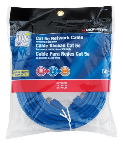 (image for) 50 ft. L Category 5E Networking Cable