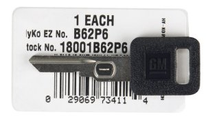(image for) KEY GM VATS #6 B62P SNGL