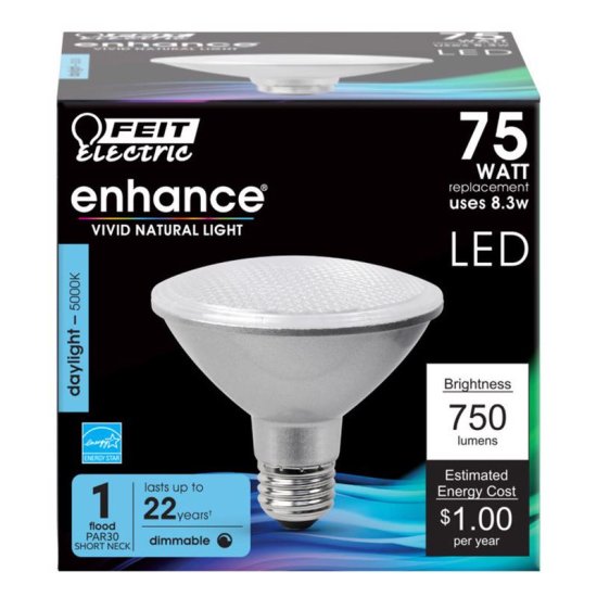 (image for) PAR30 E26 (Medium) LED Bulb Daylight 75 Wa