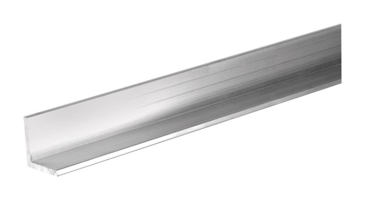 (image for) 3/4 in. W x 48 in. L Aluminum Angle