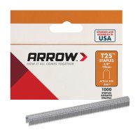(image for) T25 1/4 in. W x 3/8 in. L 18 Ga. Round Crown Wire