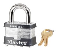 (image for) Master Lock 1-1/2 in. H X 2 in. W X 7/8 in. L Steel Double Locki