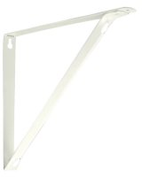 (image for) Closet Pro White Steel Bracket N/A Ga. 10.25 in. L