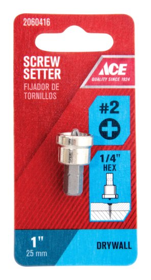 (image for) Phillips 2 x 1 in. L Screw Setter S2 Tool Steel 1 pc.