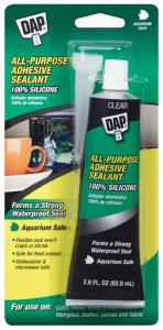 (image for) Aquarium Clear Silicone Rubber Sealant 2.8 oz.