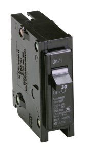 (image for) 30 amps Plug In Single Pole Circuit Breaker Eaton Cutler-Hammer