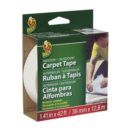 (image for) 1.41 W x 42 ft. L Polyester Indoor and Outdoor Carpet Tape