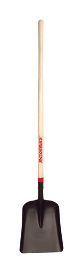 (image for) Razorback Steel 11 in. W x 58.75 in. L Square Point Shovel
