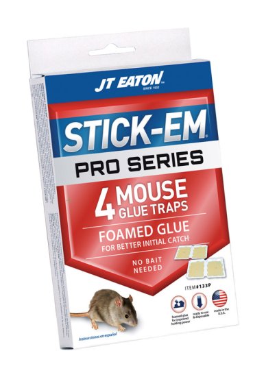 (image for) Stick-Em Pro Series Glue Trap For Insects and Mice 4 pk