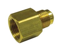 (image for) 5/8 in. Female Flare x 1/2 in. Dia. Male Flare Brass Reducin