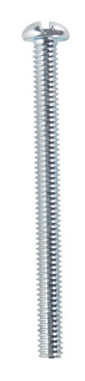 (image for) No. 8-32 x 2 in. L Combination Round Head Zinc-Plated St
