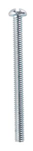 (image for) No. 8-32 x 2 in. L Combination Round Head Zinc-Plated St