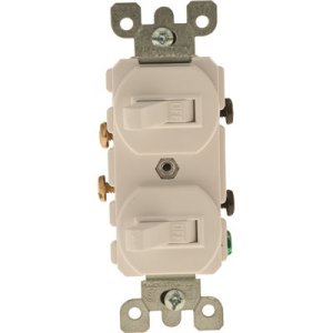 (image for) 120-Volt/277-Volt 15A 1-Pole Duplex Style Ivory