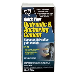 (image for) Bondex Quick Plug Hydraulic & Anchoring Cement 5 lb.