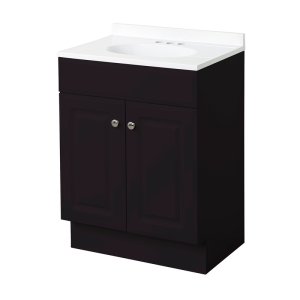 (image for) Espresso Bathroom Vanity 24 in. W X 18 in. D X 35 in. H