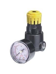 (image for) Plastic/Steel Mini Regulator with Gauge 1/4 in. NPT 25