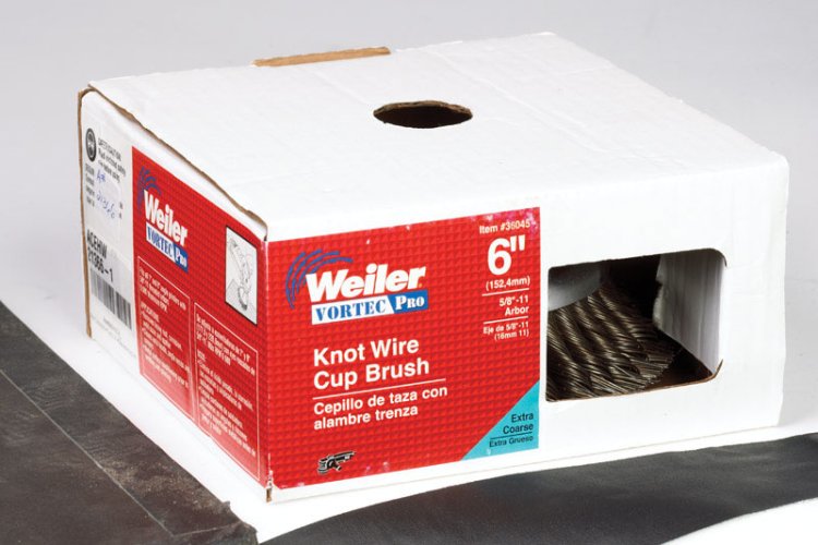 (image for) Vortec Pro 5 in. Dia. x 5/8-11 Knotted Steel Cup Brush 66