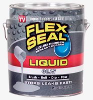 (image for) Satin Gray Liquid Rubber Sealant Coating 1 gal.