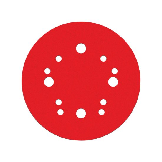 (image for) 5 in. Ceramic Blend Hook and Lock Sanding Disc 80 Grit Co