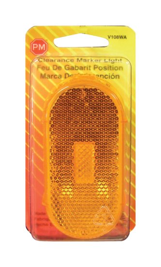 (image for) Amber Oblong Clearance/Side Marker Light