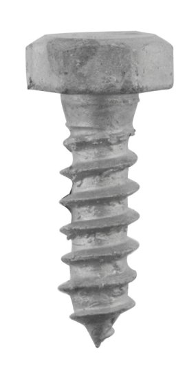 (image for) 5/16 in. x 1 in. L Hex Hot Dipped Galvanized Steel Lag S