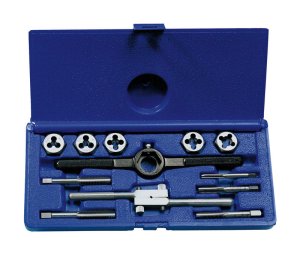 (image for) High Carbon Steel SAE Tap and Die Set 1/4-20NC, 5/1