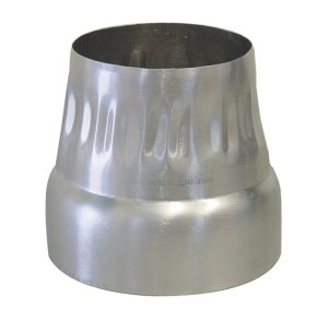 (image for) 4 in. Dia. Silver Aluminum Increaser/Reducer