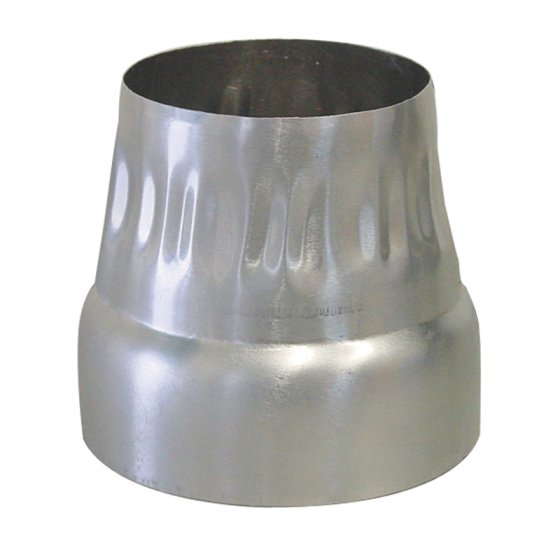 (image for) 4 in. Dia. Silver Aluminum Increaser/Reducer