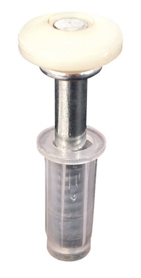 (image for) Plastic Bi-fold Door Top Wheel Guide 1 pk