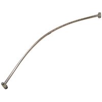 (image for) 60 in. Stainless Steel Curved Shower Rod