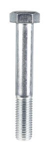 (image for) 3/4 in. Dia. x 5 in. L Zinc Plated Steel Hex Bolt 20 pk