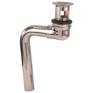 (image for) 2.22 in. x 7.08 in. Off Set Grid Drain 17-Gauge C/P Bras