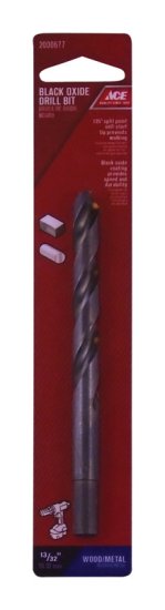 (image for) 13/32 in. x 5-1/4 in. L High Speed Steel Drill Bit 1 pc.