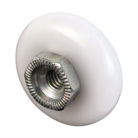 (image for) 3/4 in. Dia. x 1/4 in. L Plastic/Steel Shower Door Ro