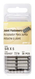 (image for) 5/8 in. Joint Galvanized Steel Joint Fastener Joint