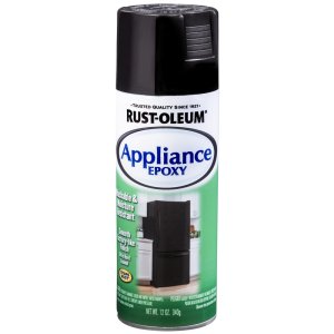 (image for) Specialty Gloss Black Oil-Based Appliance Epoxy 12 oz